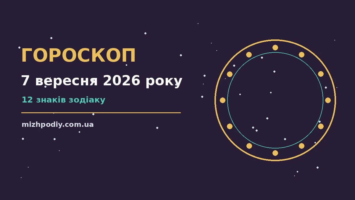 Гороскоп на 7 вересня 2026 року: загальний настрій дня, символи знаків Зодіаку та свіжий ранковий блокнот на столі